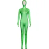 Green - Unisex style with hands, feet, and face showing