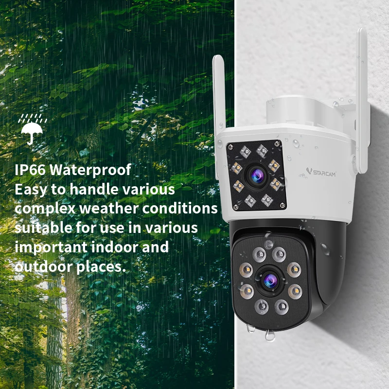 Vstarcam C662DR Outdoor Security Camera with Night Vision