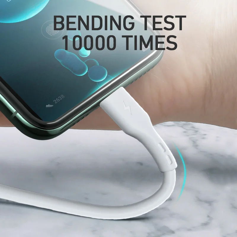 BWOO High Quality Power Only Multi Usb Charger Cable Pvc Material Mobile Phone Universal 3 In1 Usb Charging Cable
