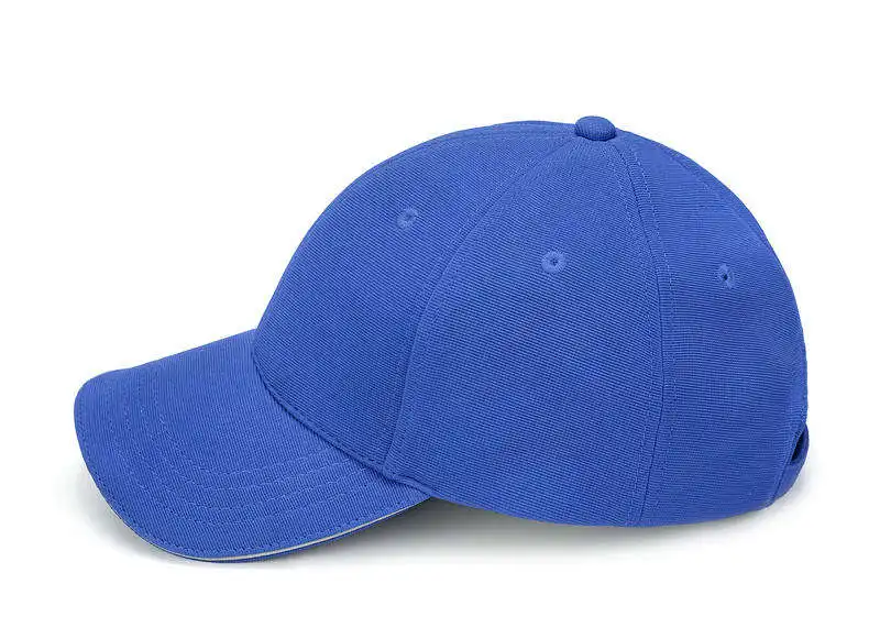 Amazon Plain Royal Blue Baseball Cap Acrylic Cap LE-4150 Fast Caps - Main Image