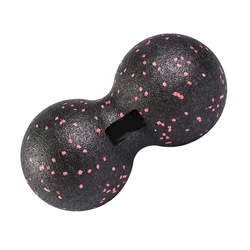 Расслабляющий массажер на заказ для всего тела, массирующий массаж тела, арахис, двойной роликовый Массажный мяч, набор