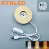 8cm-Dual-CCT(Warm/white) -Natural Wood Color