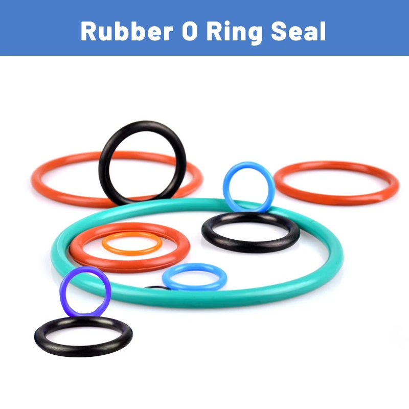 High Quality custom rubber o ring NBR EPDM CR FKM silicone ffkm rubber ring seals silicon rubber ring gasket from china factory details