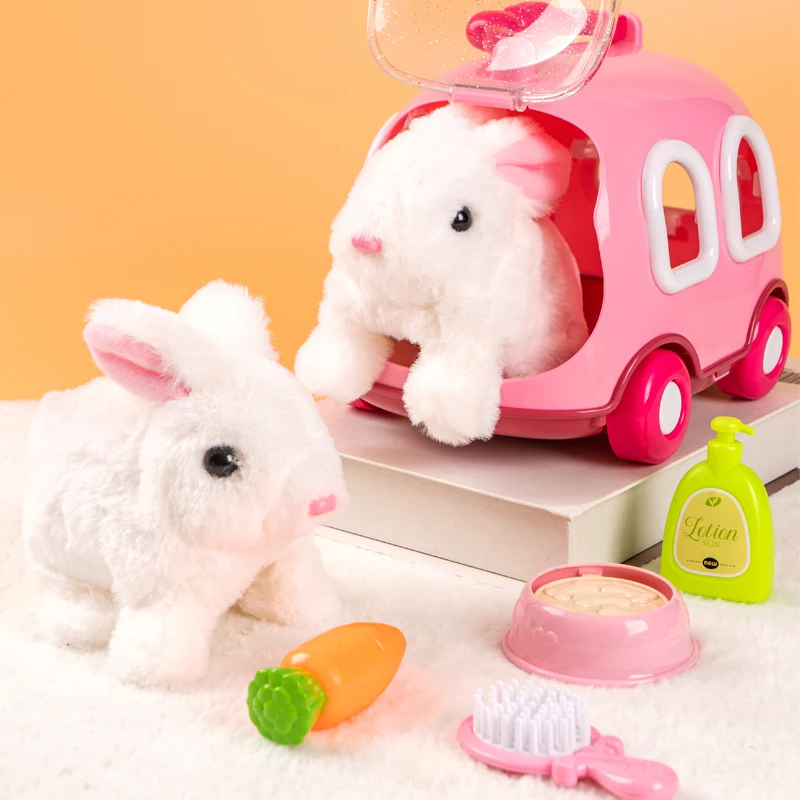 Electric Pet Robot Bunny Toy Electric Dancing Bunny Toy Audio