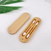 Magnetic Bamboo Case with 2 Silicone Swabs