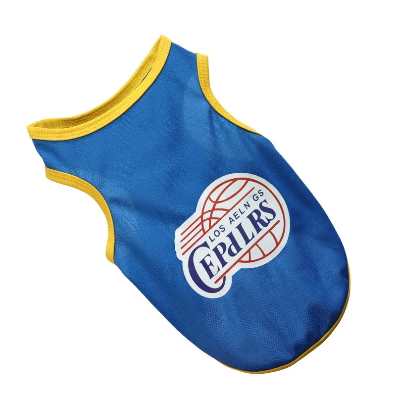Basketball Dog Jersey - Summer Dog Clothes & Apparel – they made