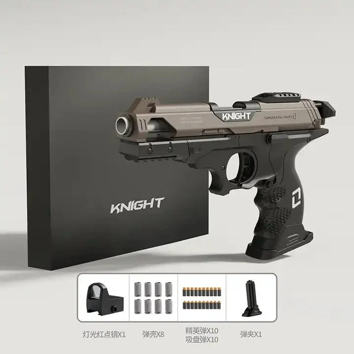 Shell Ejecting Toy Gun Airsoft Bullet Gun Pistol Soft Foam Dart Blaster ...