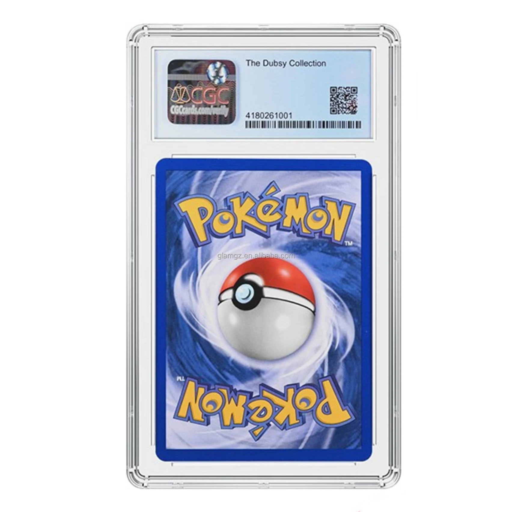 Plastic Display Card Case Sports Baseball Football Basketball Trading Collecting Graded Card Slabs for Poke Mon Card Holder