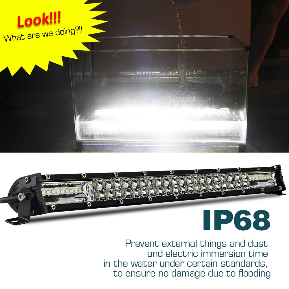 Hot Sale Double Row Slim Led Light Bar 6500k 32inch 12v Led Light Bar