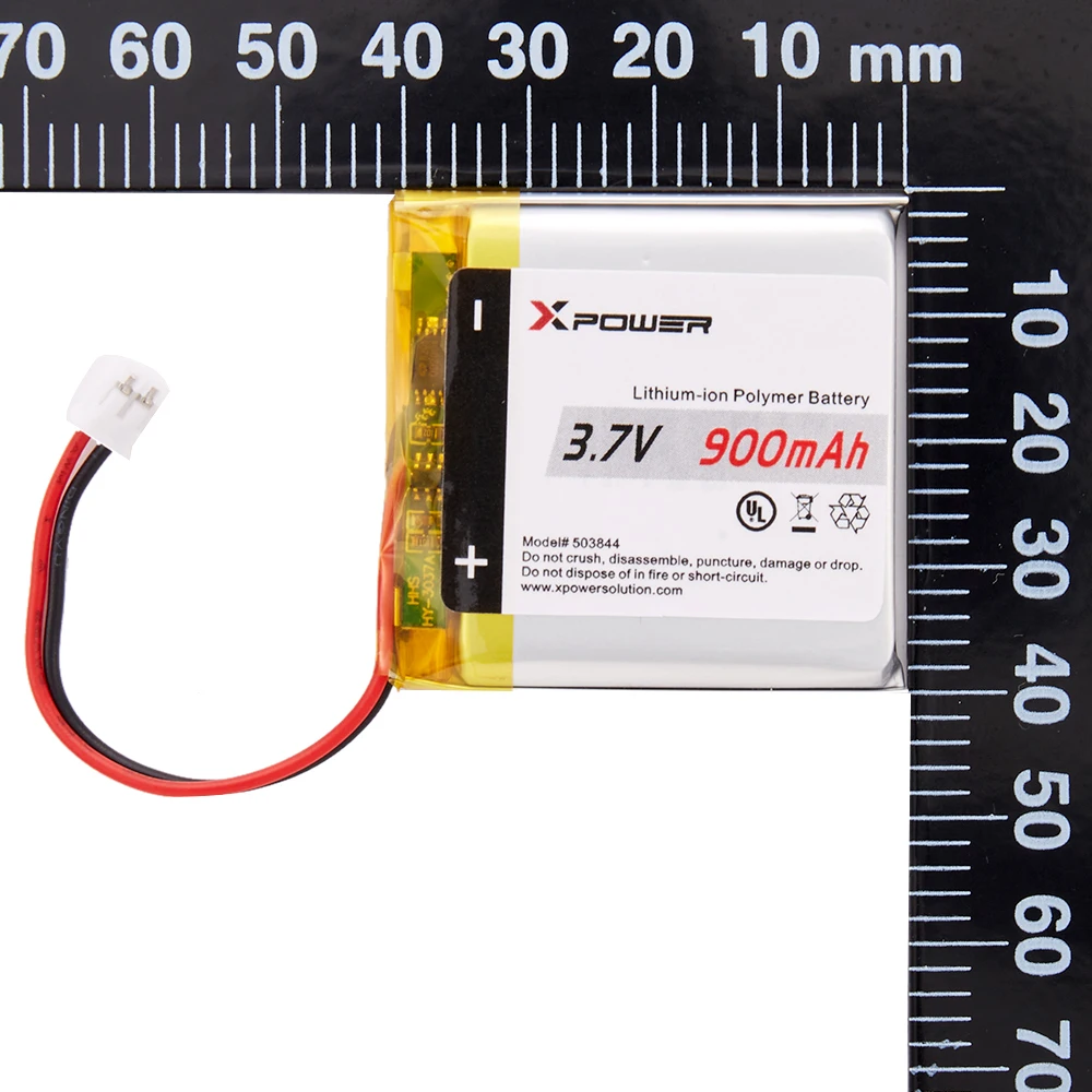 503844 3.7v 900mah