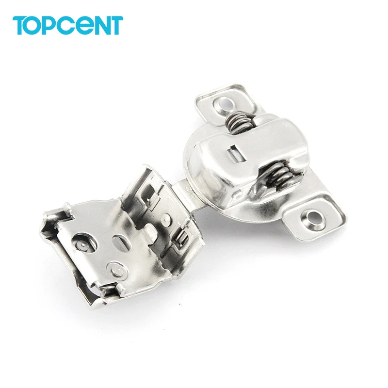 Topcent 3D мягкая Закрытая 1/2 многослойная петля рамка 105 градусов компактная для кухонного шкафа