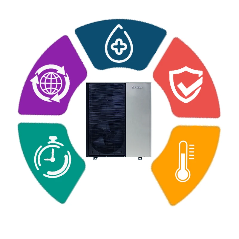 Heating Cooling Heat Pump, Inverter, 17kw, 380V - detail 26