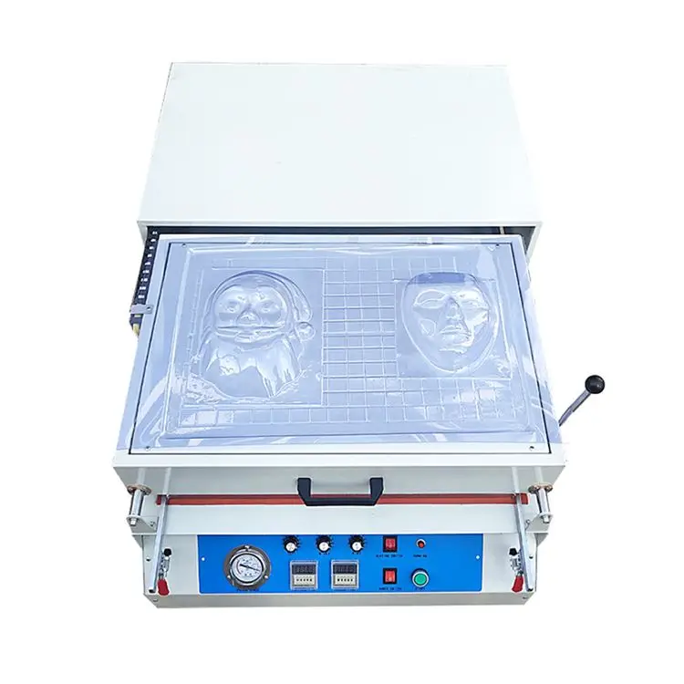 Depth Small Acrylic Vacuum Forming Machine Thermoforming for 3D Led Light and Mask
