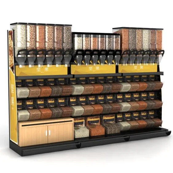 Newest Design Candy Store Equipment Modern Used Candy Display Racks