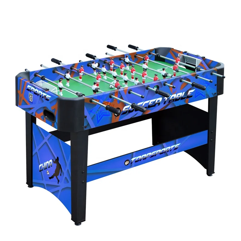 Mesa De Futbolín De 120 Cm – 8 Barras, Contador De Goles Y Protecciones, Ideal Para Casa Y Oficina