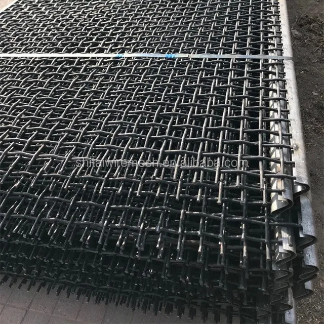 Manganese Crimped Crusher Vibrating Wire Screen Mesh For Stone Quarry Buy Vibrating Wire 7450