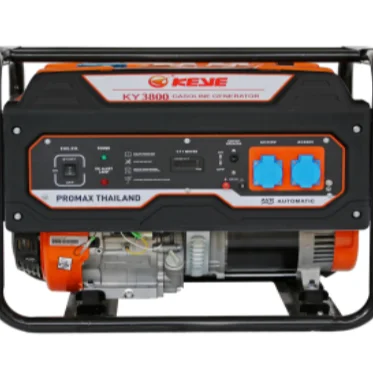 The 2.8kw gasoline generator comes standard with a conventional model