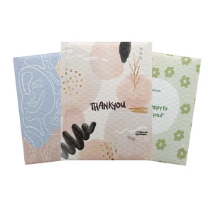 Wholesale Custom Mixed Color Bubble Envelopes Seal Adhesive Packaging for Shipping Mailing for Socks Colored Wrap Mailer Bag for