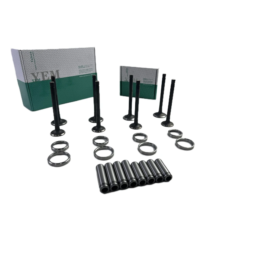 For Nissan TD25 Valve Guide Seat Set Engine Rebuild Kit Industrial Machinery Engine Parts