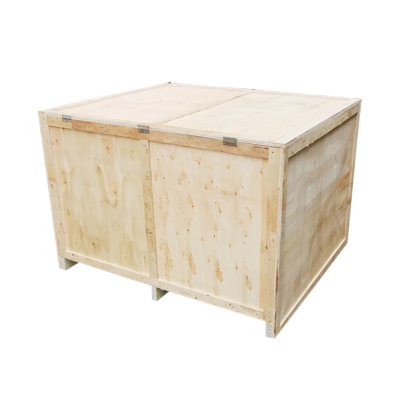 Sturdy Wooden Boxes for Transporting Goods Stackable Wooden Plywood Crates Multi-purpose Wooden Pallet Boxes
