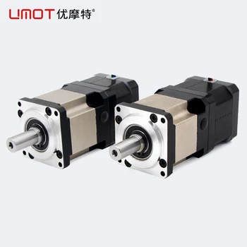 UMOT 42mm Nema17 Dc Square Flange Planetary Gear Reducer Gearbox Motor Deceleration Motor Low Speed Regulation High Torque 24v