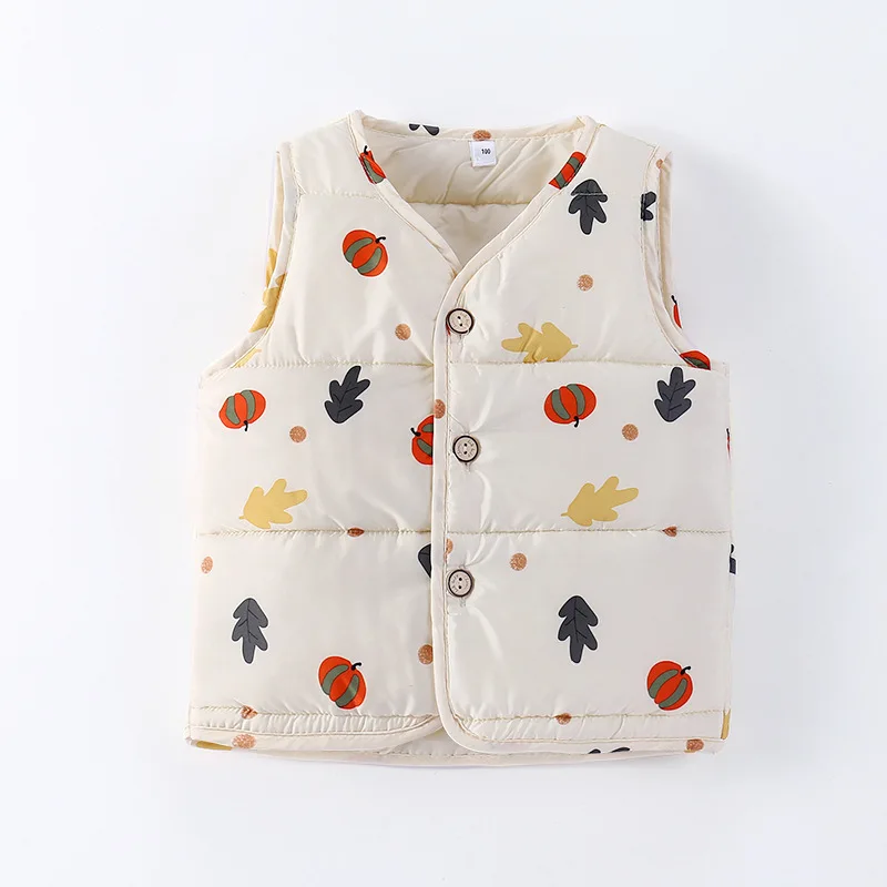 Эксклюзивная детская одежда, детский жилет, плотно прилегающий теплый детский жилет, ветрозащитные жилеты, комбинезон, куртки, пальто