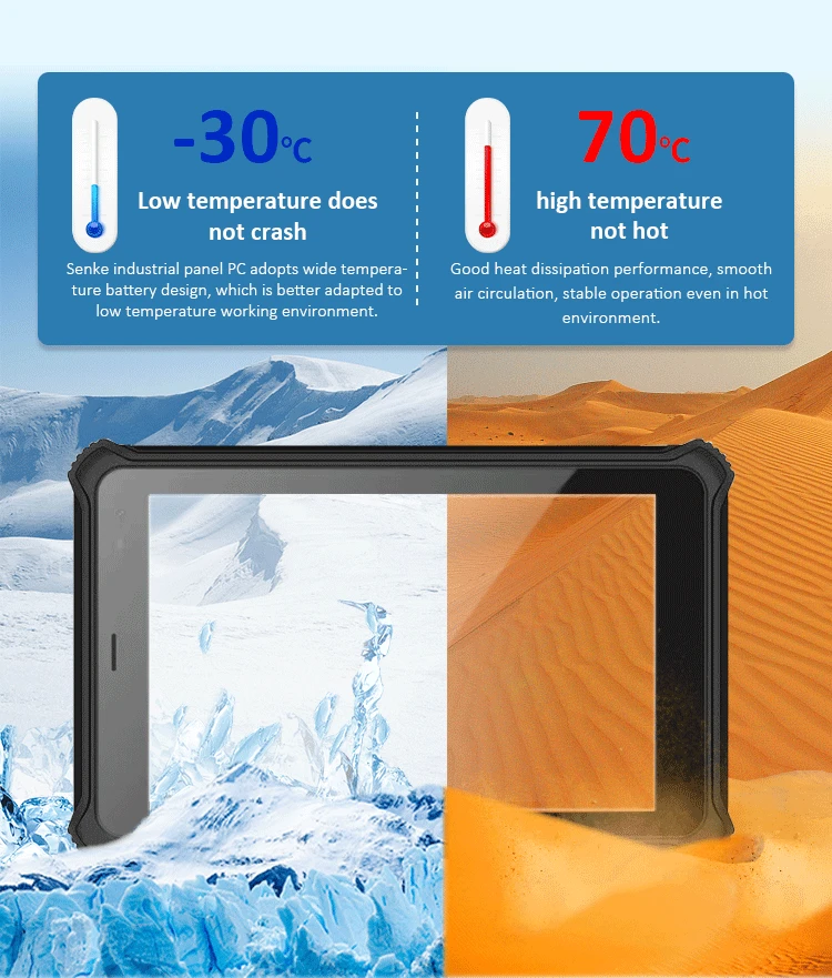 Marine Tablet Rugged Android with Gps Ip67 Rugged Tablet Android for Ships Removable Battery 10000mAh 8 10 Inch 4g Waterproof Ru