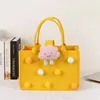Yellow cloud fur ball style