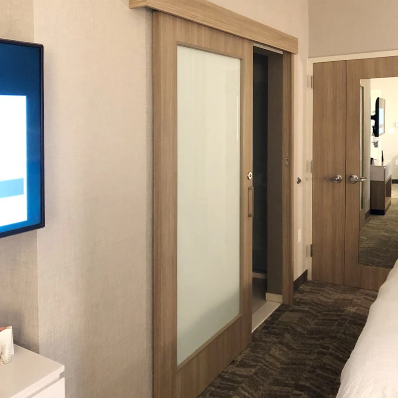 SpringHill Suites Sliding  Door With Laminate Glass
