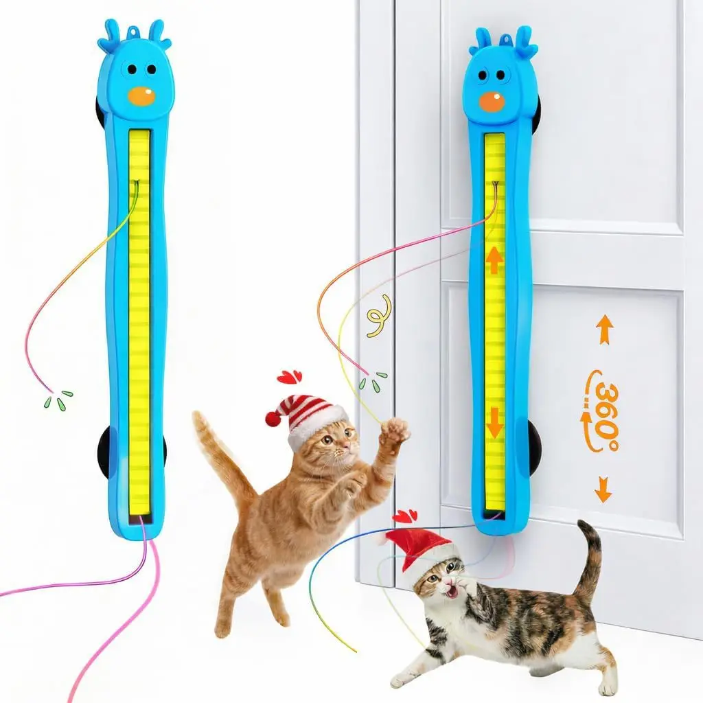 Automatic Moving Rope cat Toy - Rechargeable Electric Playset for Indoor Pet Interactive Toys supplier