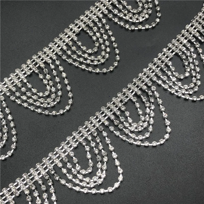 Custom Braided Crossbody Strap Handmade Crystal Purse Strap Rhinestone