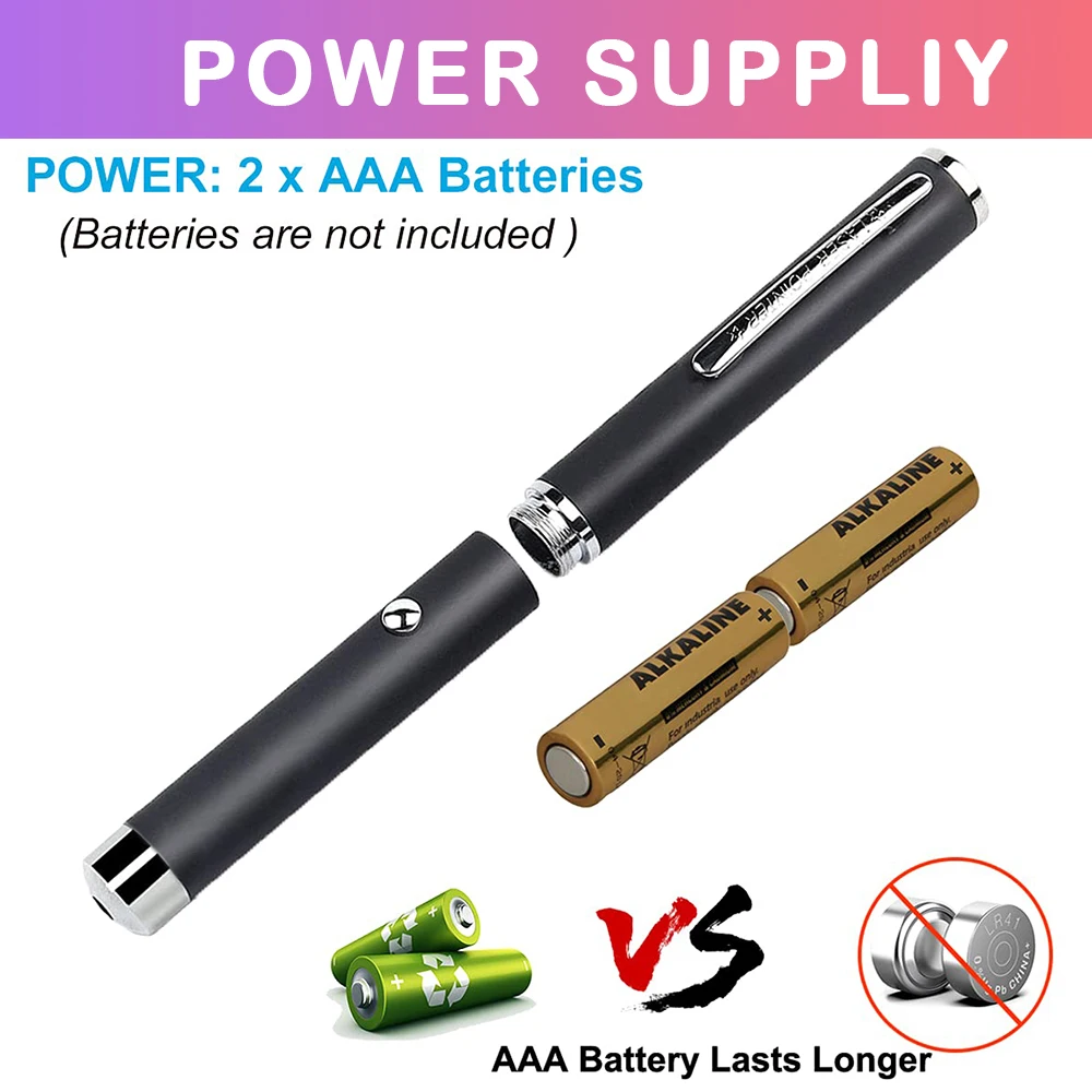 Laser Pointer Black Laser Pointer Small High Power 3 Color Laser Pointer