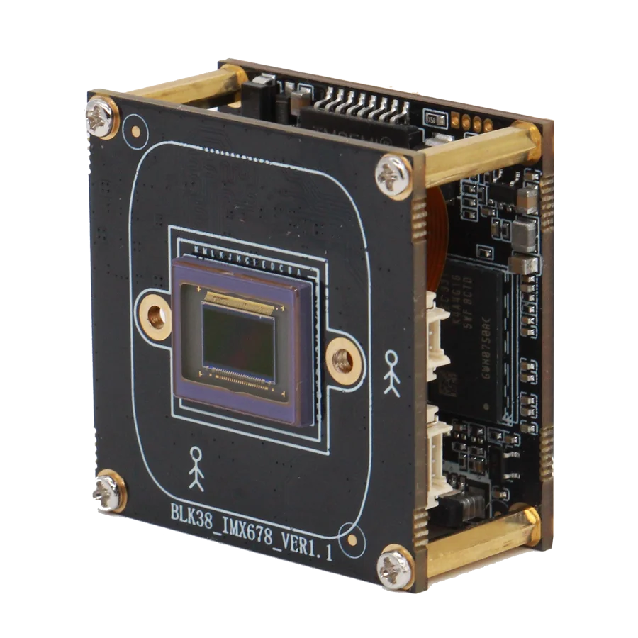8MP Super Starlight IP Camera Module So-ny IMX678 HiSilicon Hi3519DV500 Webcam Night Vision RS485 USB 30FPS Video Surveillance