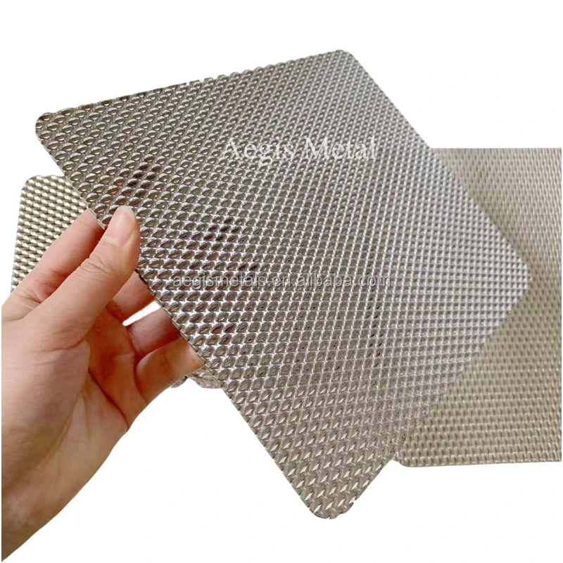 Expanded Metal Raney Nickel Wire Mesh Catalyst Electrolyzer Nickel Cathode With Palladium Coating