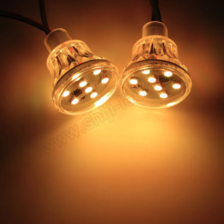 Smart Colorfully 45mm 12pcs  USC1903 RGB Turbo Pixel Addressable Waterproof Amusement Lighting
