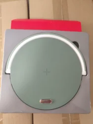 Universal 10W Fast Wood Multi Table Qi Led Light Lamp Phone Bracket Mobile Holder Wireless Phone Chargers With Lamp