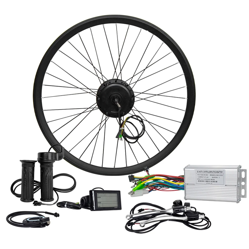 48v 60v 72v 1500w 2000w 3000w Hub Motor Electric Bike Bicycle Ebike Conversion Kit with Electric Bicycle Lithium Battery Option