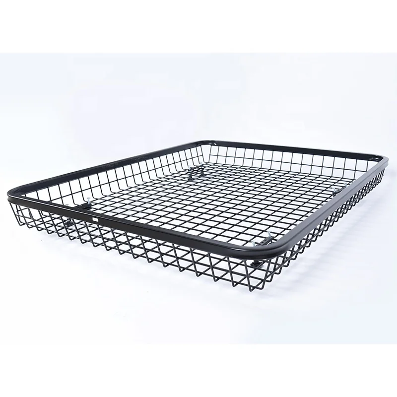 Large Loading Capacity Universal Steel Wire Car Roof Luggage Carrier Rack Basket for Suzuki