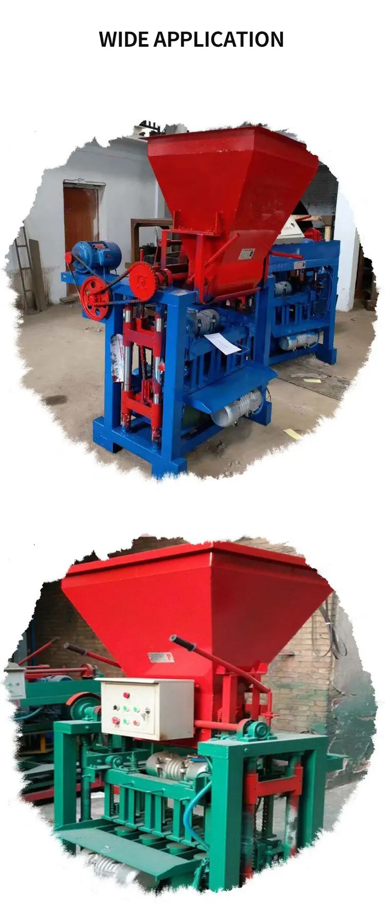 Red Clay Brick Making Machine Fully Automatic Hollow Brick Making