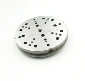 Precision  System 3r D156 mm  Pallet with threads and clearance holes for EDM machining   HE-R06843