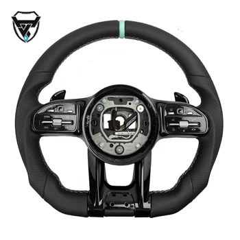 Sports leather black series modified steering wheel for Mercedes Benz C GLC E S CLS AMG ZC-809-P-105