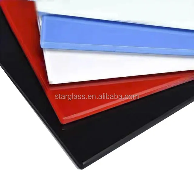 product factory custom 4mm 5mm 6mm lacquered back painted glass oem odm  color modern style for decoration-4