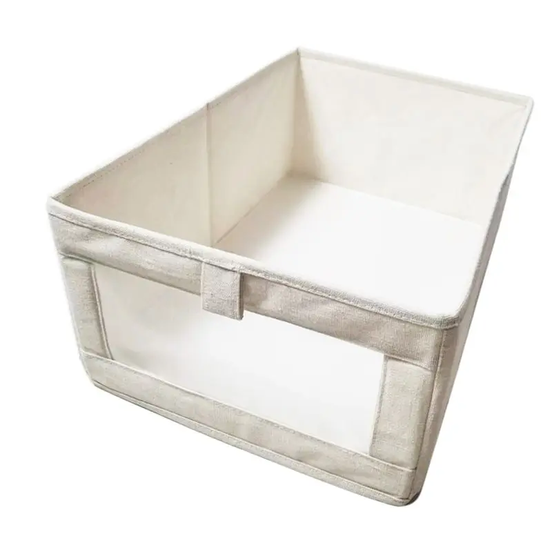 Modern Style Cloth Can Be Window Clothing Storage Box Folding Cotton
