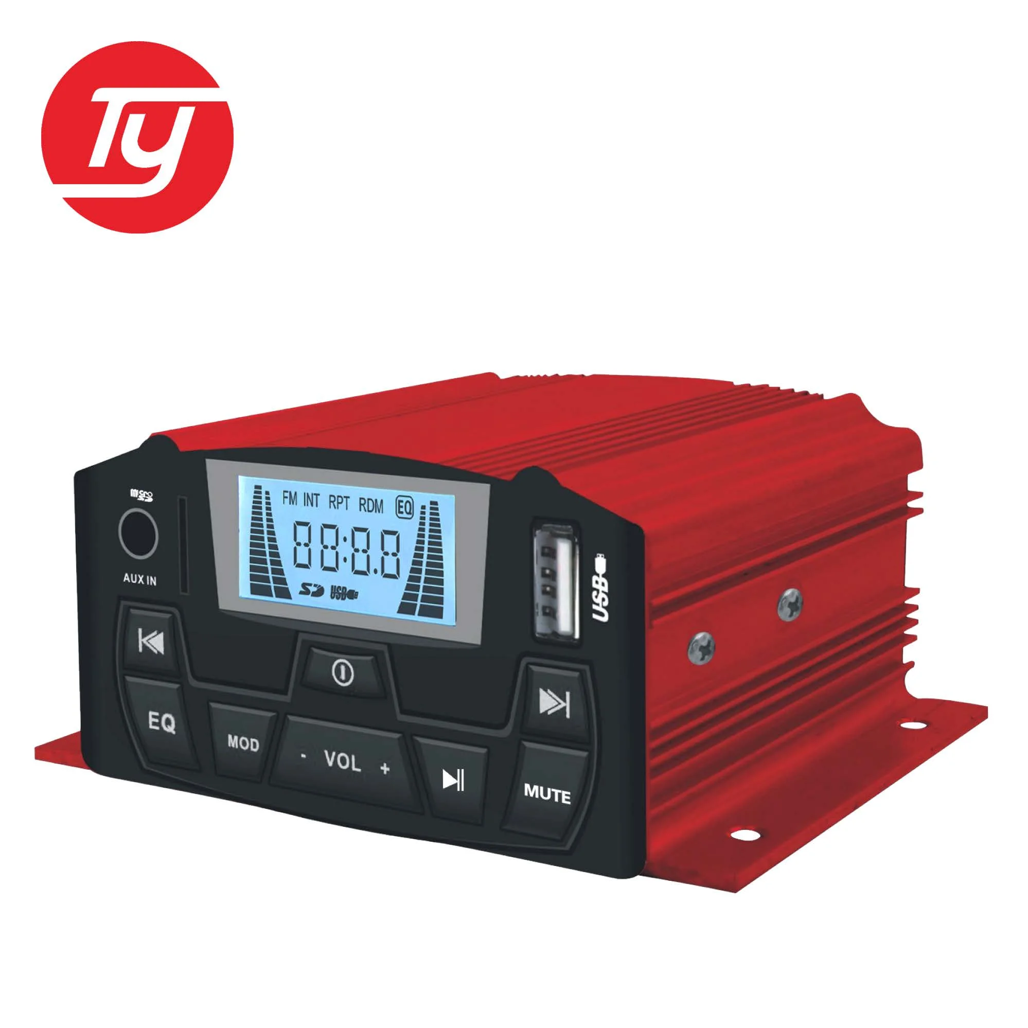 Tianyu MP3 Audio with Alarm System 738 for Motorcycles