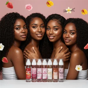 Watermelon Body Mist Body Spray Skin Care Set Vegan Skincare Watermelon Scent Body Mist logo with Great Price Low Price