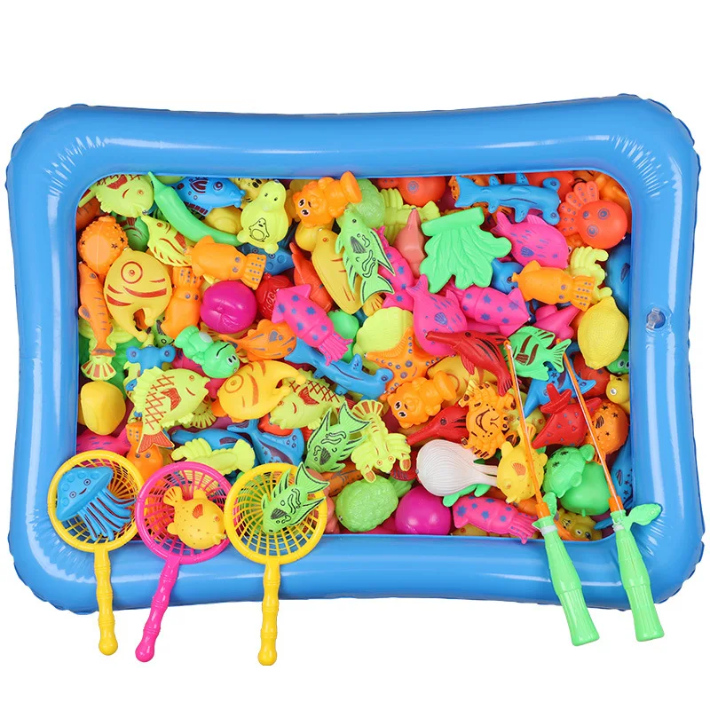 plastic fishing set