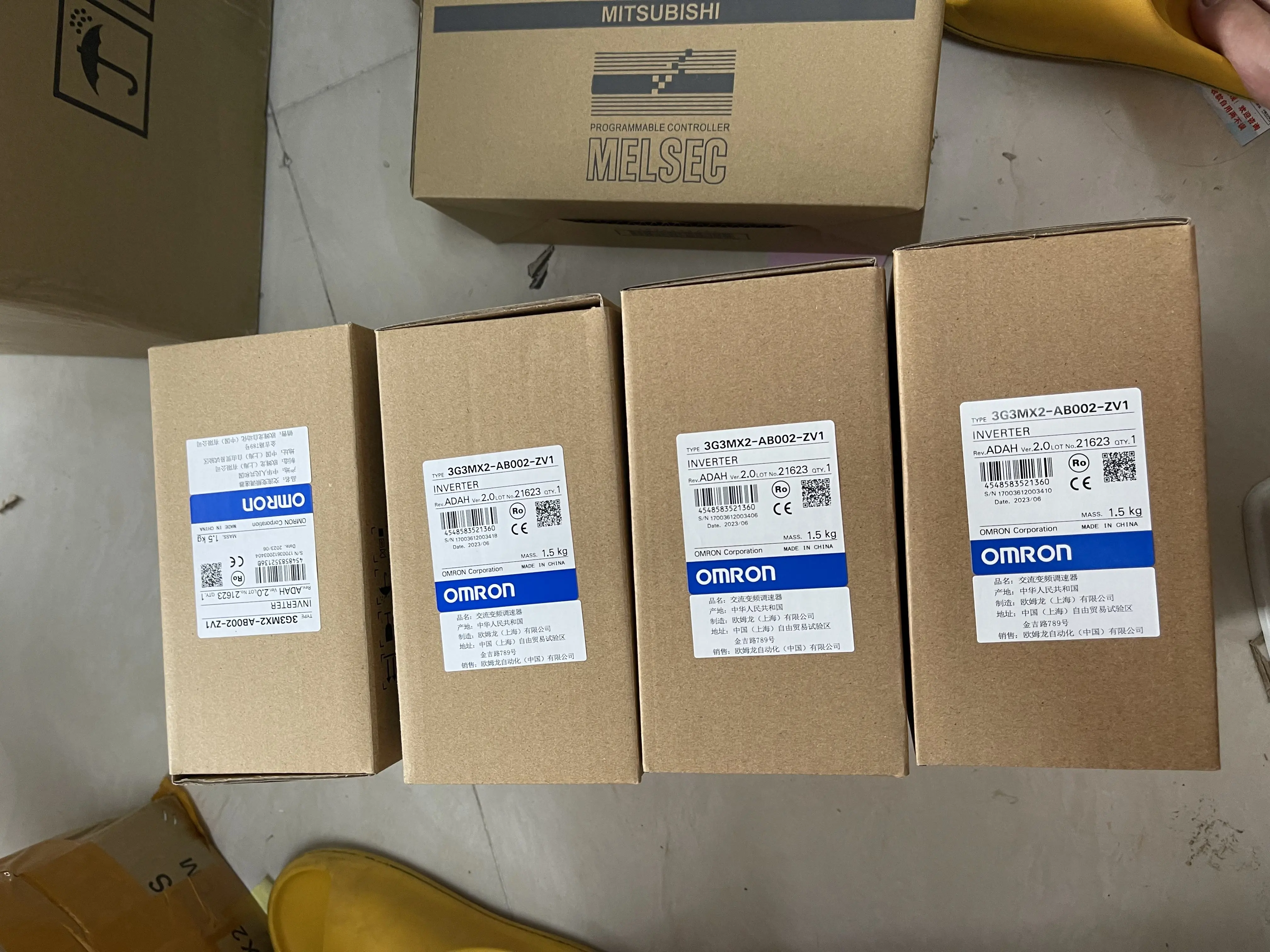 OMRON Inverter 3G3MX2-AB002-ZV1 OMRON Inverter 3G3MX2-AB002-ZV1