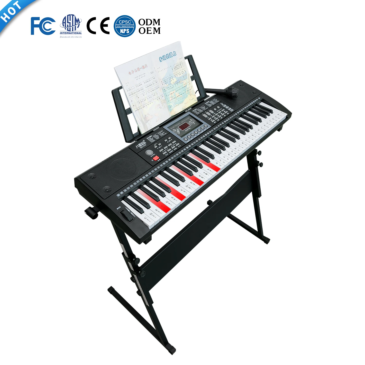 Best Selling 61-Key Electronic Piano for Student Music Education