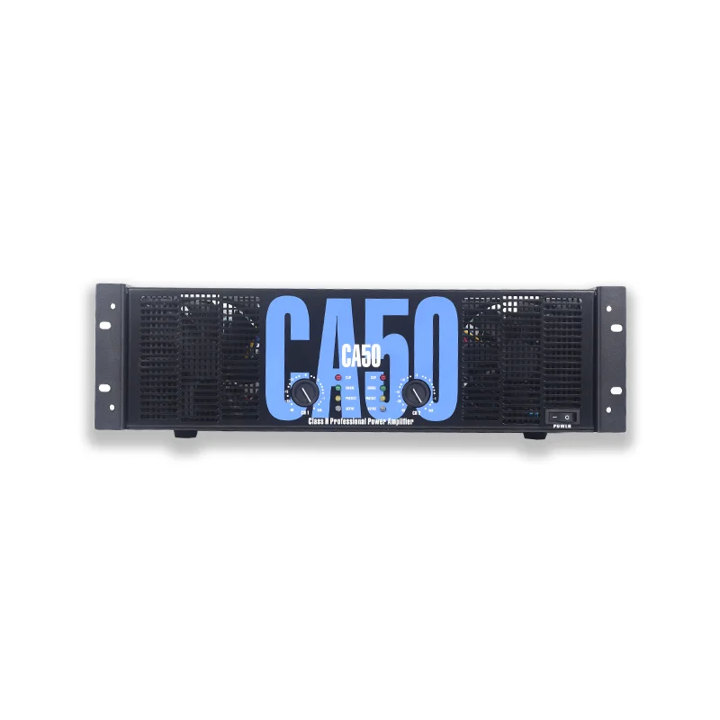CA50 2Ch Professional Power Amp CA Class H High Powerful Audio Standard CA50 Speaker Power Amplifiers Factory Price Recording