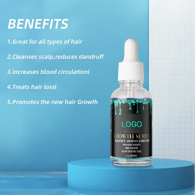 Оптовая продажа, товары для здорового ухода за волосами, сыворотка для волос, 30 мл, 60 мл, китайское масло для роста волос